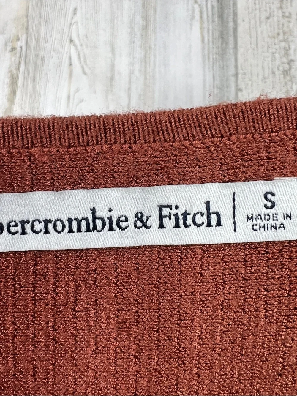 Abercrombie & Fitch stretch ribbed